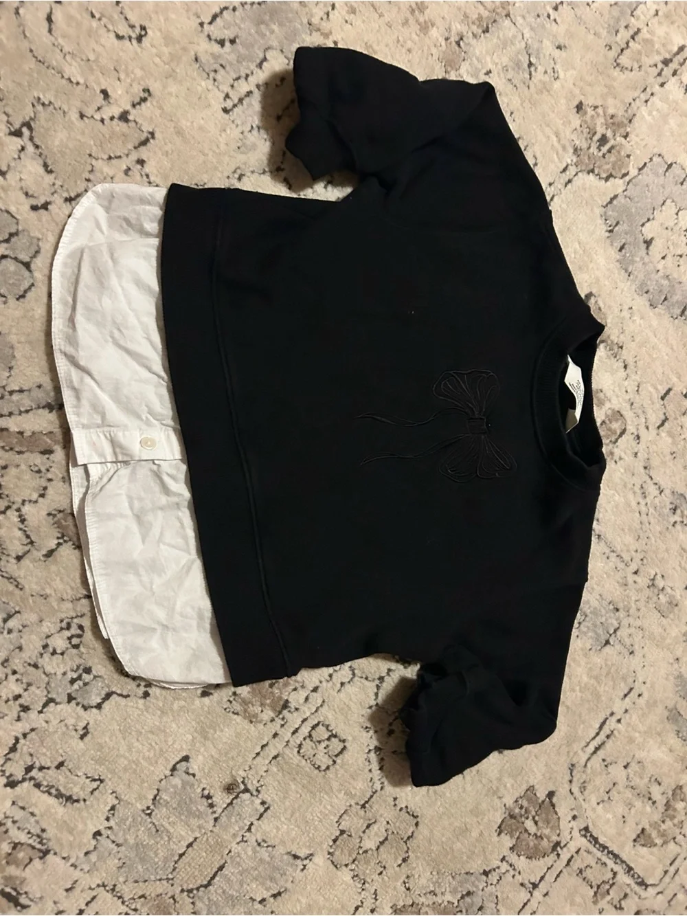 Girls' Mixed Outfit Bundle - Pink, Cream, Black